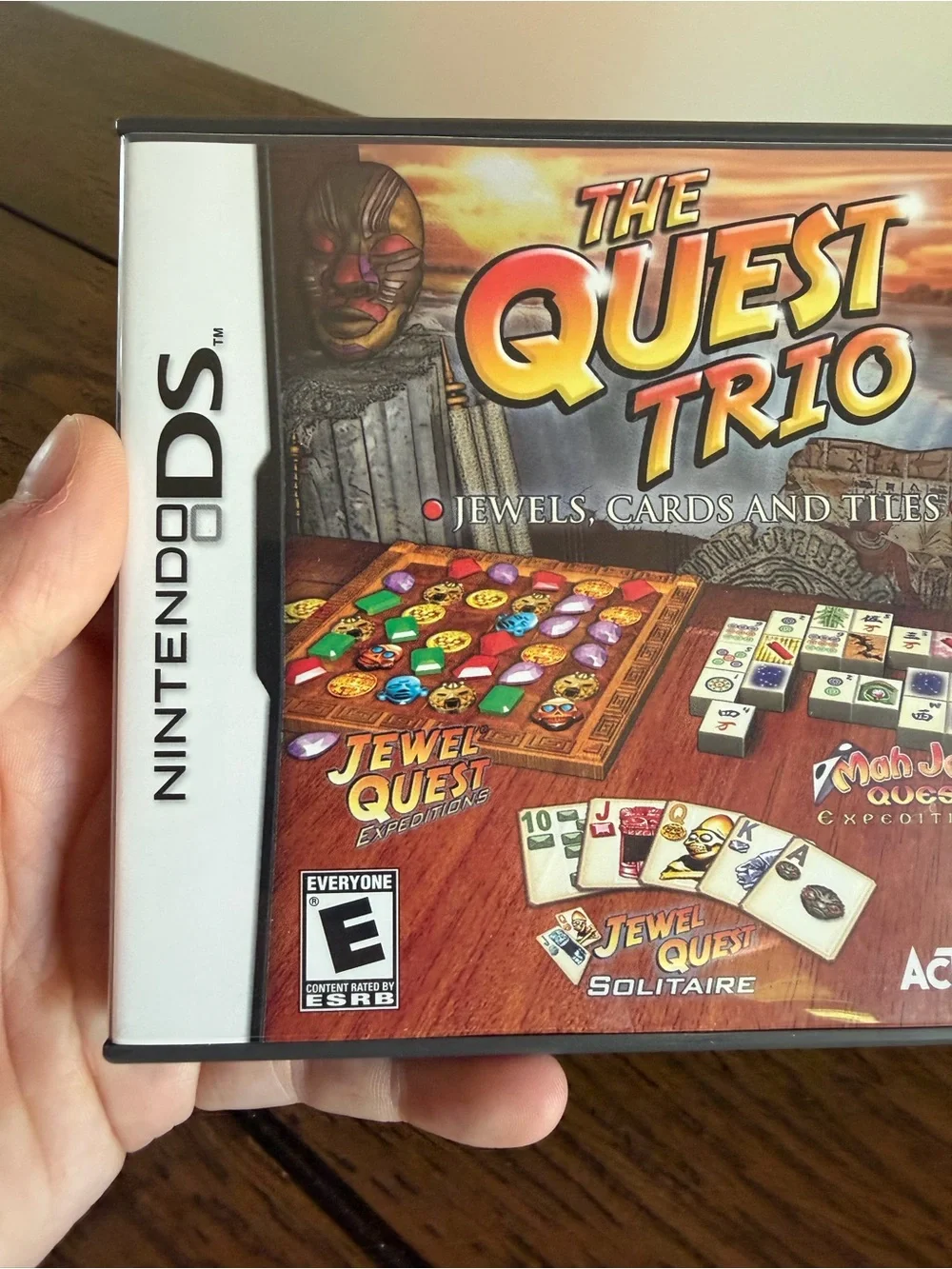 The Quest Trio Nintendo DS w/Case & Manual Tested
